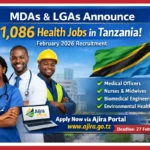 Ajira 1086 za Serikali Kwenye Sekta ya Afya – Wizara, Mashirika na Halmashauri