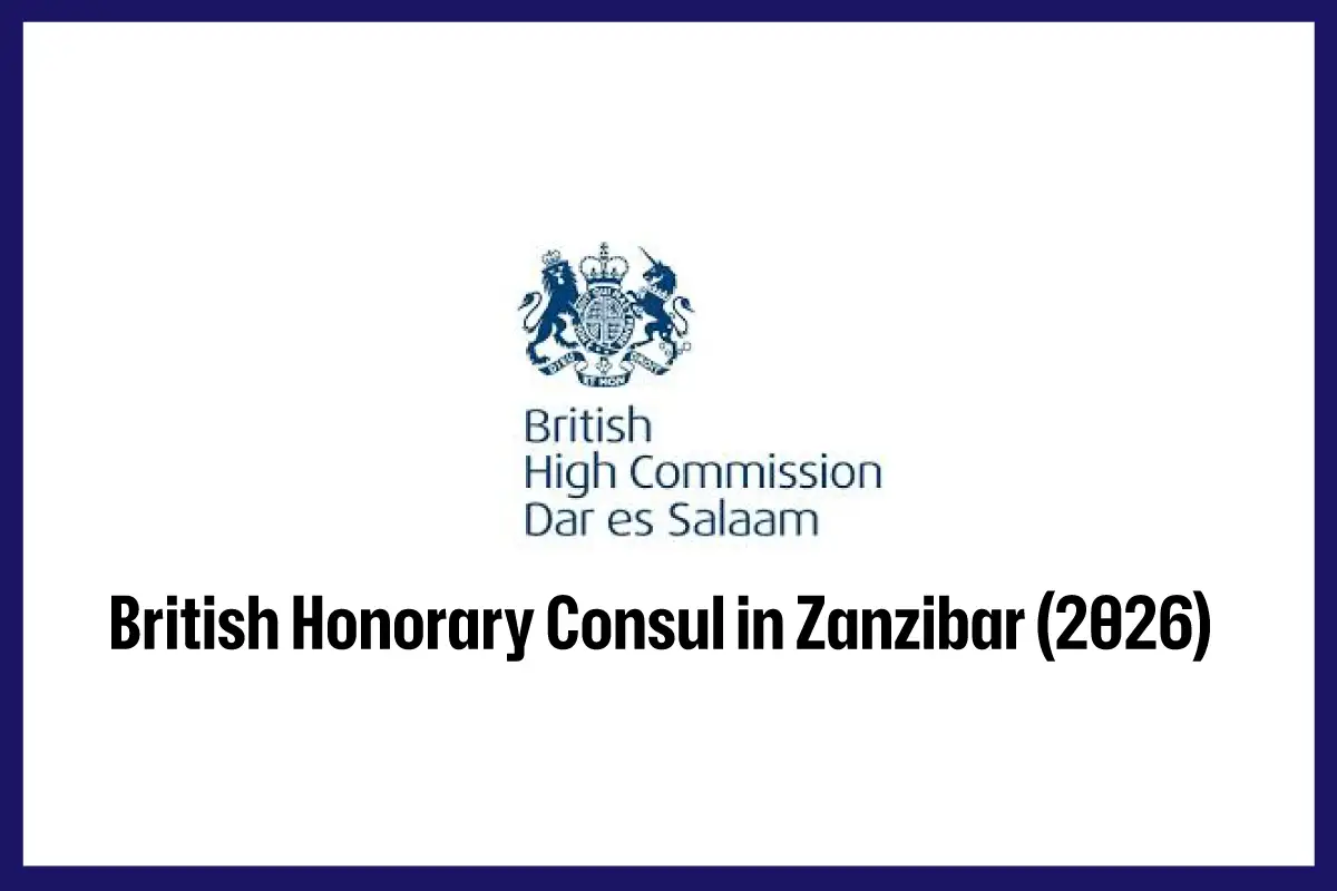 British Honorary Consul in Zanzibar (2026)
