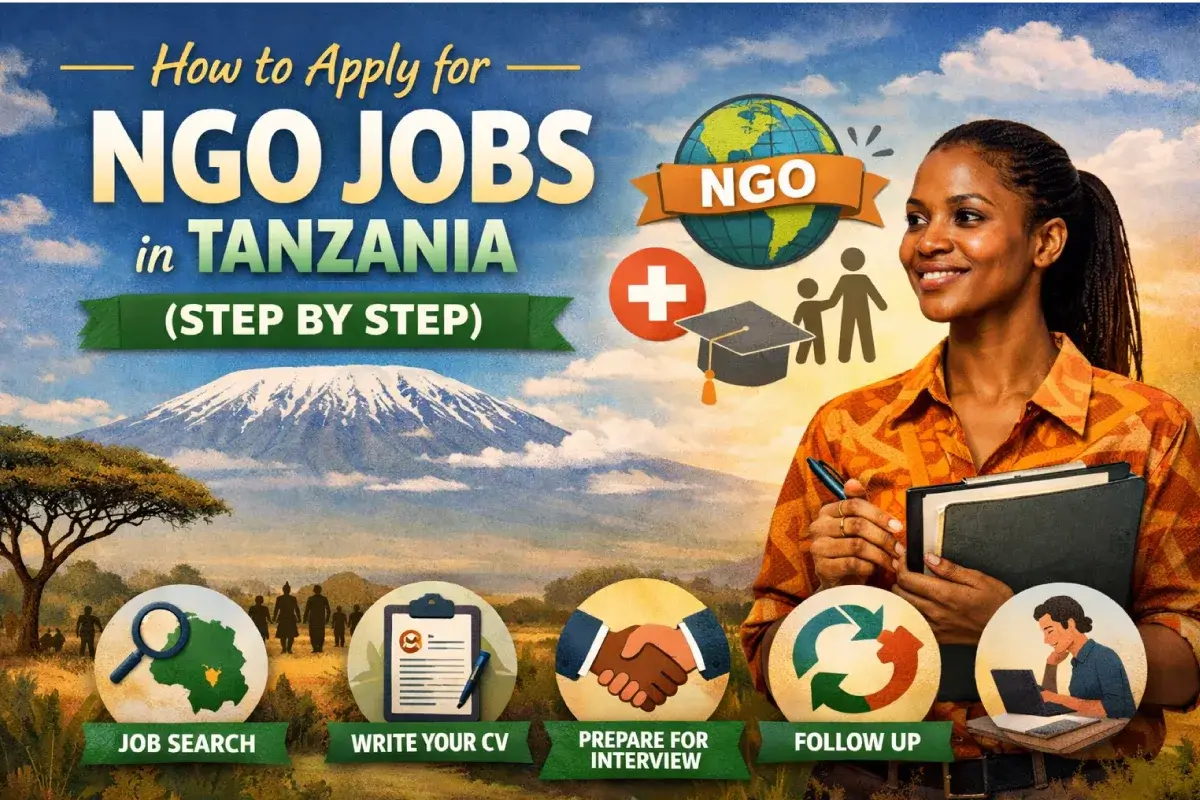 How to Apply for NGO Jobs in Tanzania (STEP BY STEP)