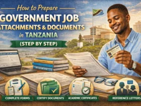 How to Prepare Government Job Attachments & Documents in Tanzania