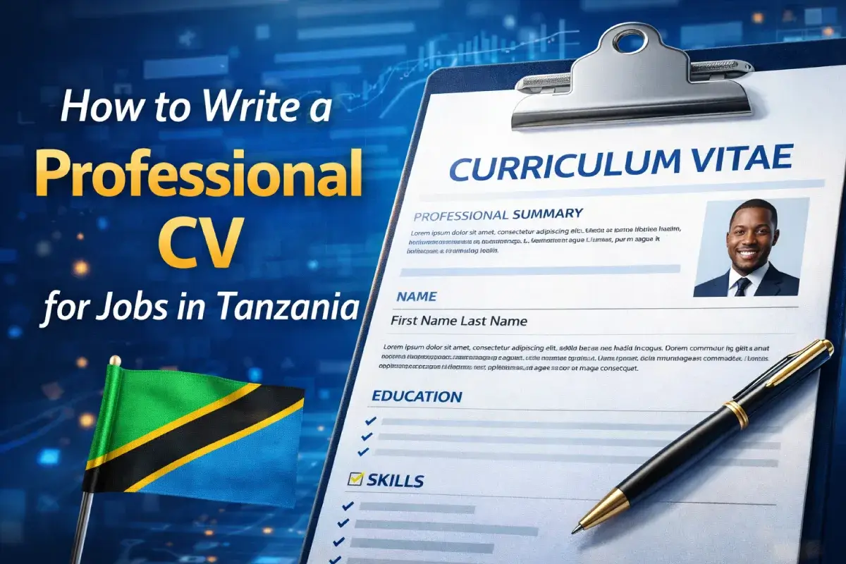 How to Write a Professional CV for Jobs in Tanzania (Complete Guide)