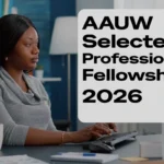 AAUW Selected Professions Fellowship 2026