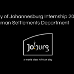 City of Johannesburg Internship 2025