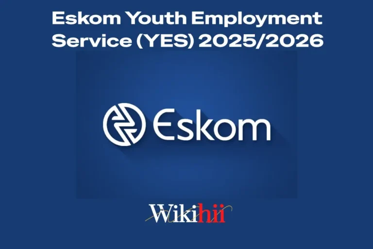 Eskom Youth Employment Service (YES) 20252026