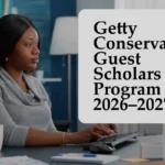 Getty Conservation Guest Scholars Program 2026–2027