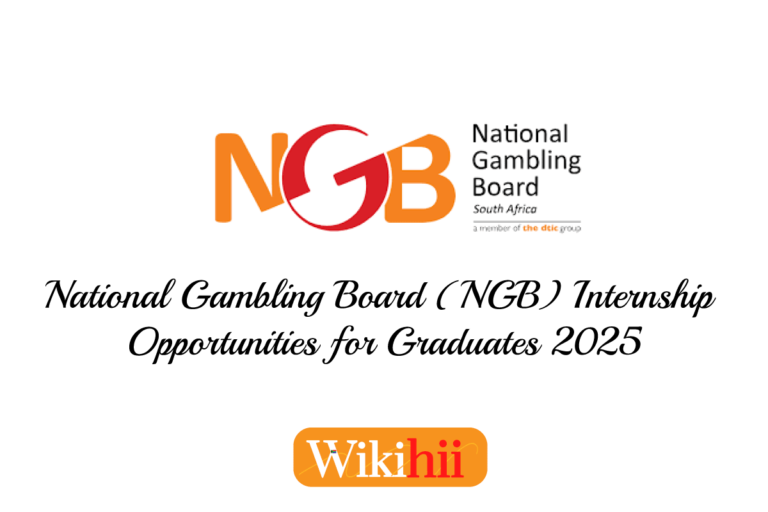 National Gambling Board (NGB) Internship Opportunities for Graduates 2025