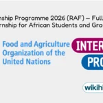 FAO Internship Programme 2026 (RAF) — Fully Funded UN Internship for African Students and Graduates