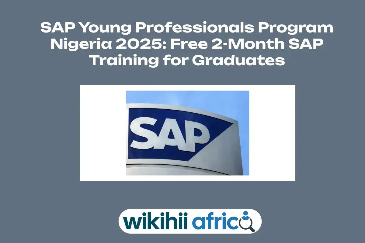 SAP Young Professionals Program Nigeria 2025 Free 2-Month SAP Training for Graduates