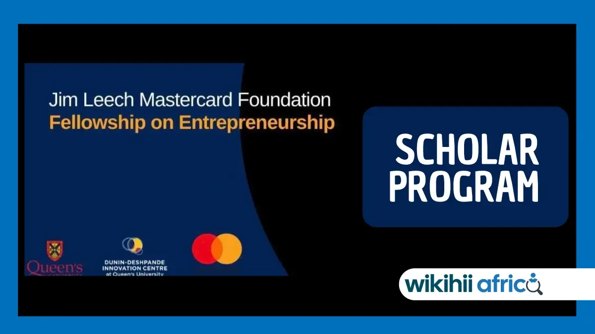 Jim Leech Mastercard Foundation Fellowship 2026 Fully Funded Program for African Entrepreneurs