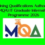 Mining Qualifications Authority (MQA) IT Graduate Internship Programme 2026
