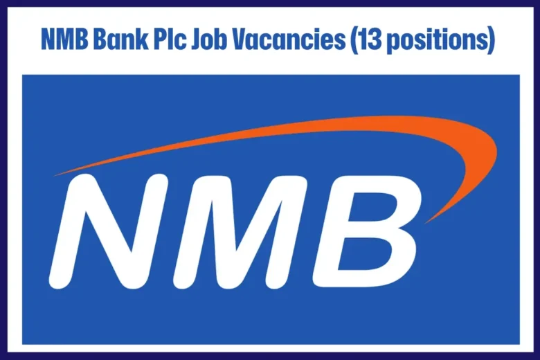 NMB Bank Plc Job Vacancies (13 positions)