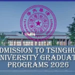 Admission to Tsinghua University Graduate Programs 2026