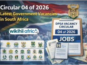 Circular 04 of 2026 – Latest Government Vacancies in South Africa
