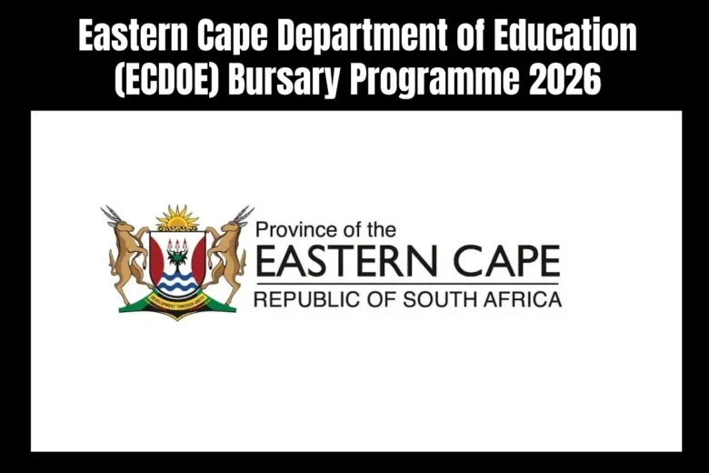 Eastern Cape Department of Education (ECDOE) Bursary Programme 2026