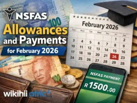 NSFAS Allowances and Payments for February 2026
