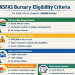 NSFAS Bursary Eligibility Criteria for South African Students