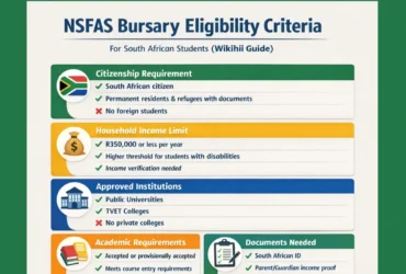 NSFAS Bursary Eligibility Criteria for South African Students