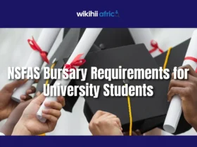 NSFAS Bursary Requirements for University Students in 2026