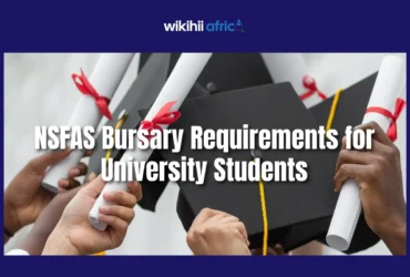 NSFAS Bursary Requirements for University Students in 2026