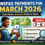 NSFAS Payments for March 2026 Exact Dates, Amounts & How to Check