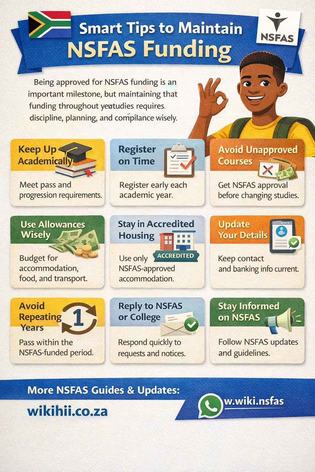 Smart Tips to Maintain NSFAS Funding Throughout Your Studies
